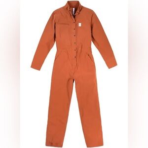 Topo Designs Terracotta Coveralls / Jumpsuit / Romper (Small)